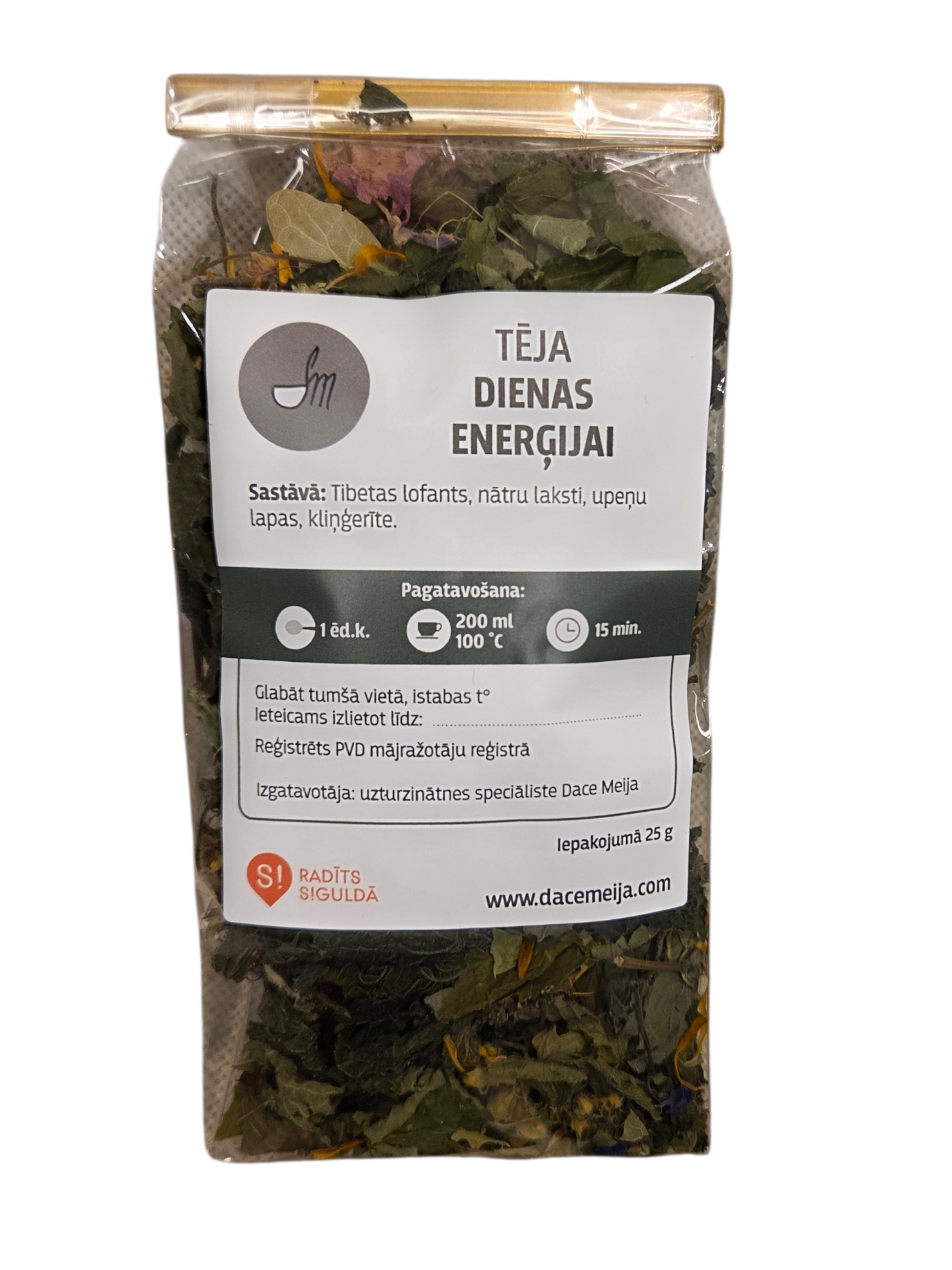 Tēja dienas enerģijai (25 grami)