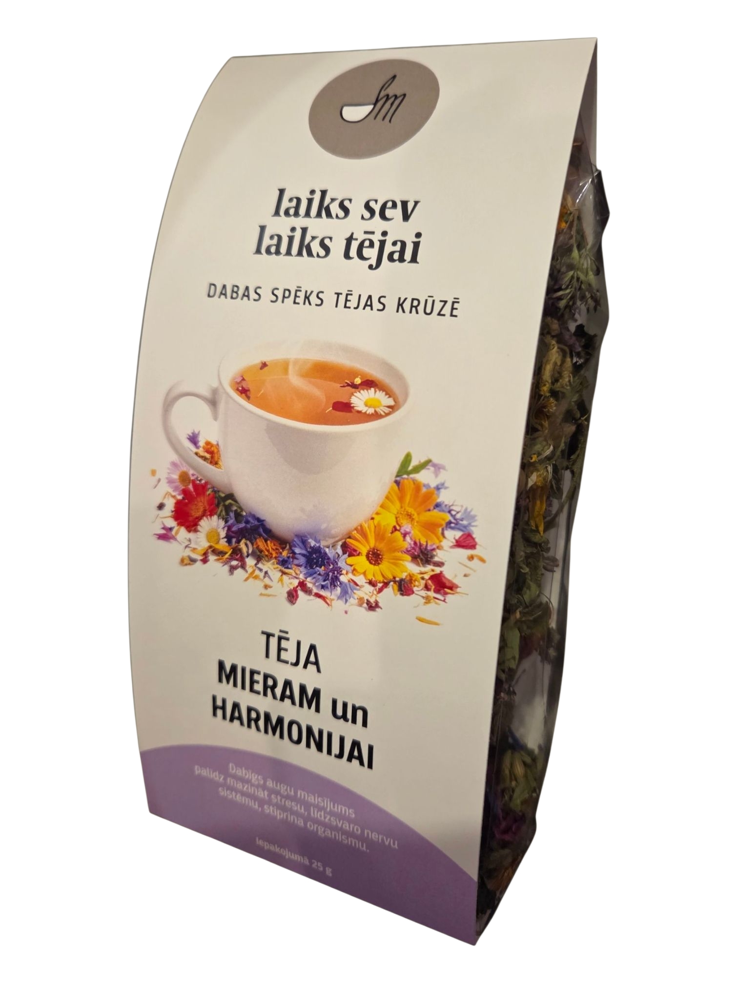 Tēja mieram un harmonijai Dāvanu iepakojumā (25 grami)